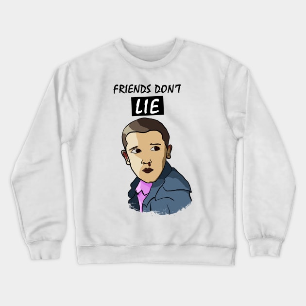 Stranger Things Eleven Crewneck Sweatshirt by FlowrenceNick00